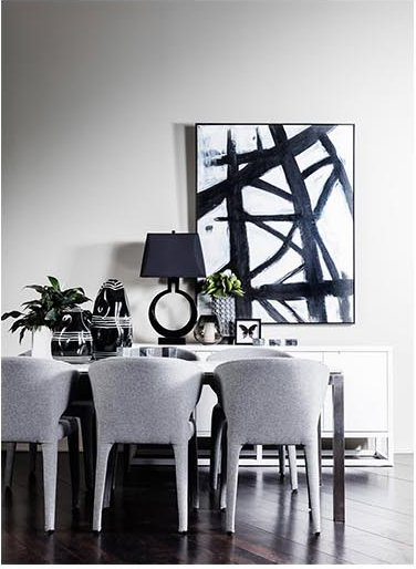 Lyla Dining Table (Brushed Steel Frame) - Image 2